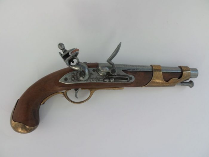 Lote 006 - Pistola Caballería Francesa, 1800 - Imagen 2