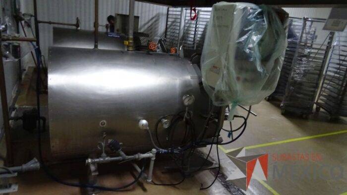 Lote 004 - Autoclave cilíndrica horizontal - Imagen 2