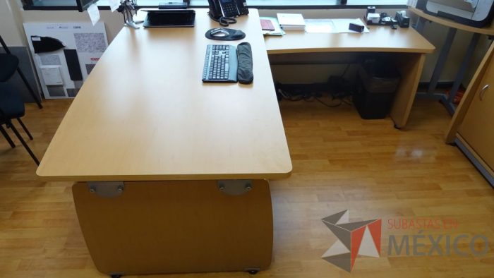 Lote 001 - Oficina ejecutiva, escritorio , gabinete con caja fuerte, credenza con gaveta - Imagen 19