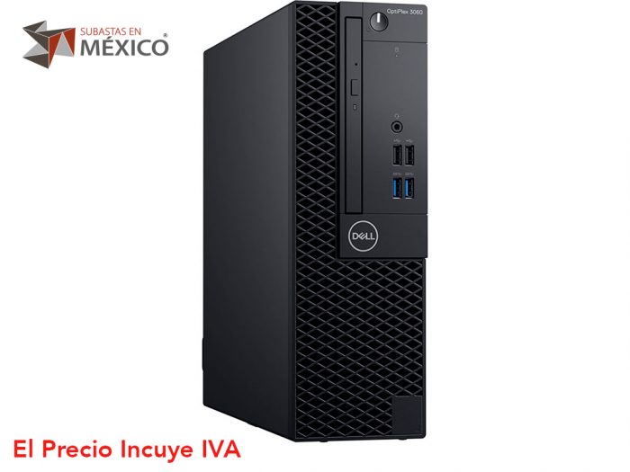 Lote 002 - Dell Optiplex 3060, Core i5, 8 GB, 1 TB, DVD+, Graphics Card, Windows 10 Pro