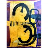 Lote 011 - Arturo Morín - Los Chinos - Mixta Sobre Tela