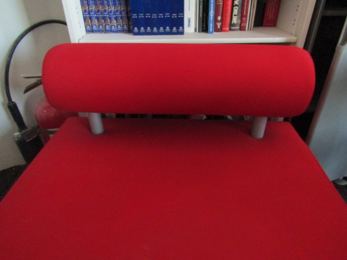 Lote 022 - Sillón de 1 plaza color rojo - Imagen 10
