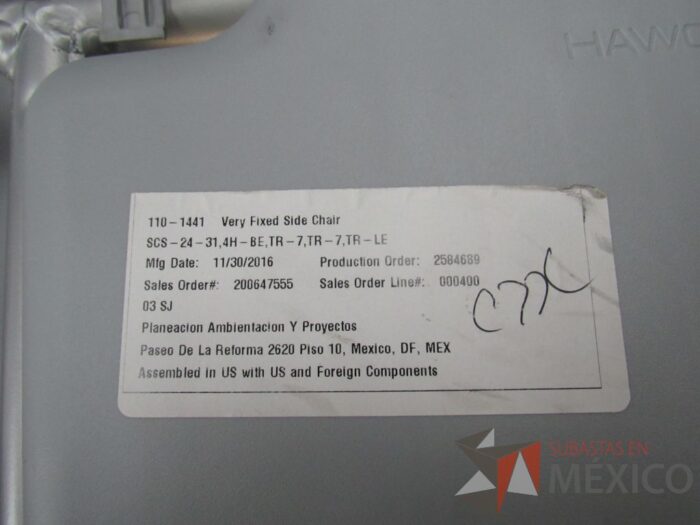 Lote 008 - Estación de trabajo para 17 personas de mampara baja seminueva, Marca: Haworth - Imagen 7