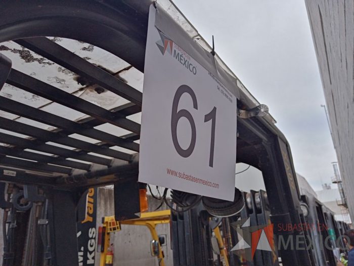 Lote 020 - Montacargas Yale GLP060VXNVAE087, Año: 2015 - Imagen 3