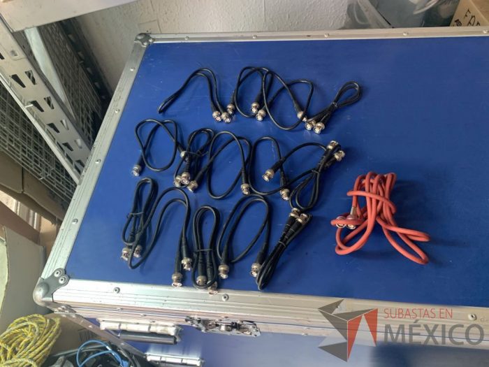 Lote 014 – 17 Cables BNC marca Arsa desde .50 cms hasta 6 mts