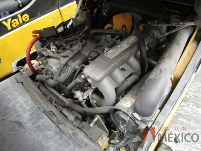 Lote 033 - Montacargas a combustión y a gasolina, marca YALE - Imagen 3
