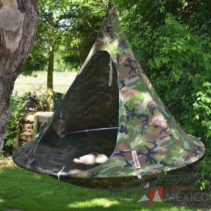 Lote 0749 - Casa de Campamento Cacoon Double Camouflage y Kit para Montaje Tree Loop