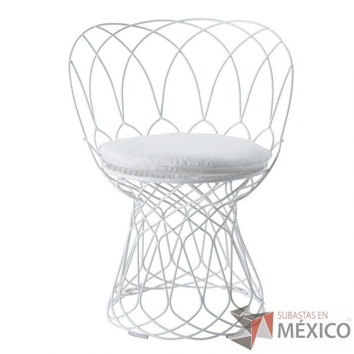 Lote 058 - Cojín para Sillón Re-Trouvé Blanco - Imagen 2