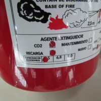 Lote 049 - Extintor de 4.5 kg con bote metálico. - Imagen 2