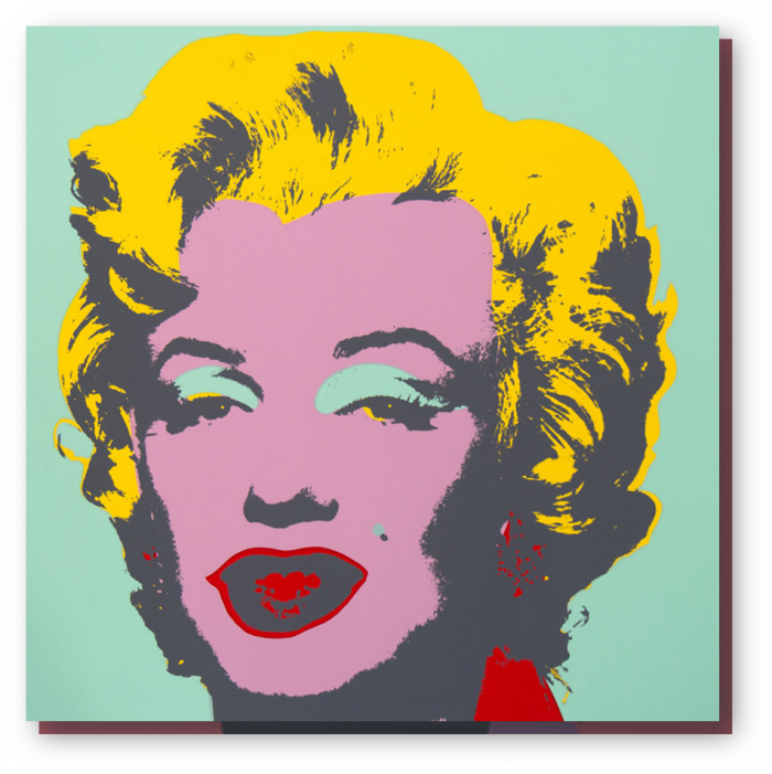 Lote 075 - "MARILYN MONROE" - Andy Warhol - Serigrafia