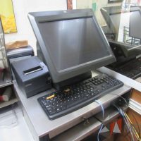 Lote 009 - Sistema de cobro con cajón de dinero e impresora térmica