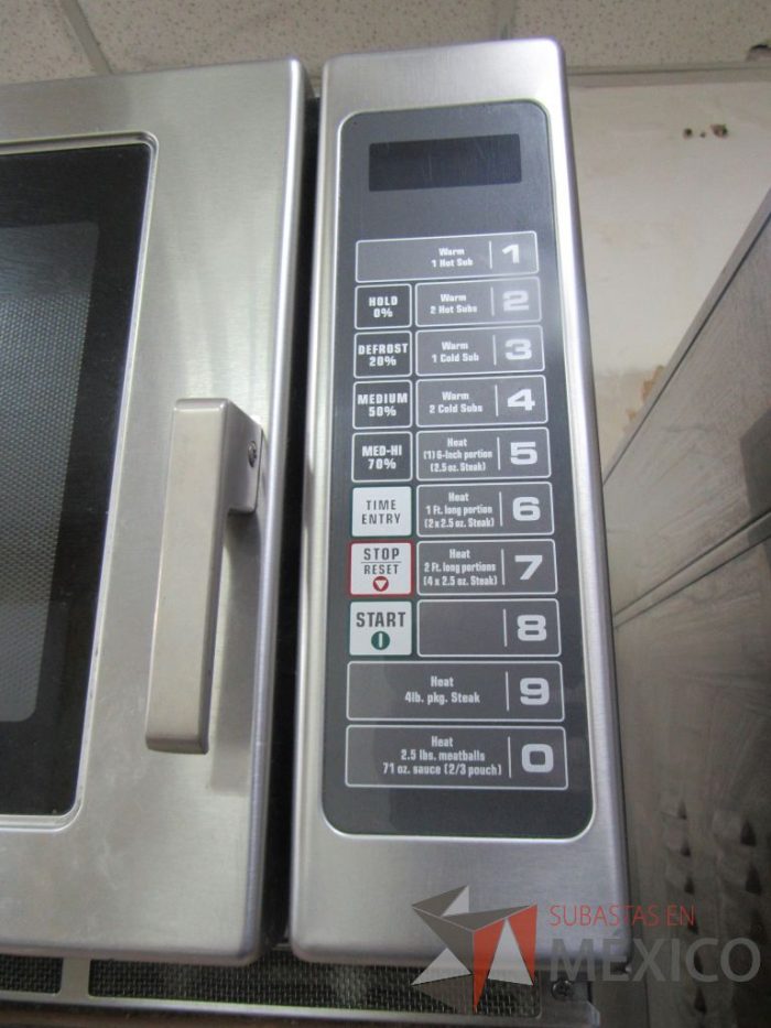Lote 004 - Microondas Amana, Modelo: RFS12SW2B - Imagen 5