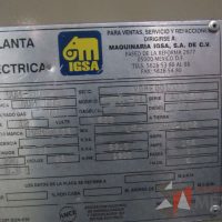 Lote 031 - Planta de emergencia, 50 KVA, Marca: IGSA, Mod: CUM 50 - Imagen 9