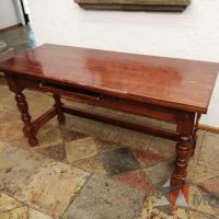 Lote 011 - Escritorio de madera, 160 cm x 60 cm x 79 cm - Imagen 5