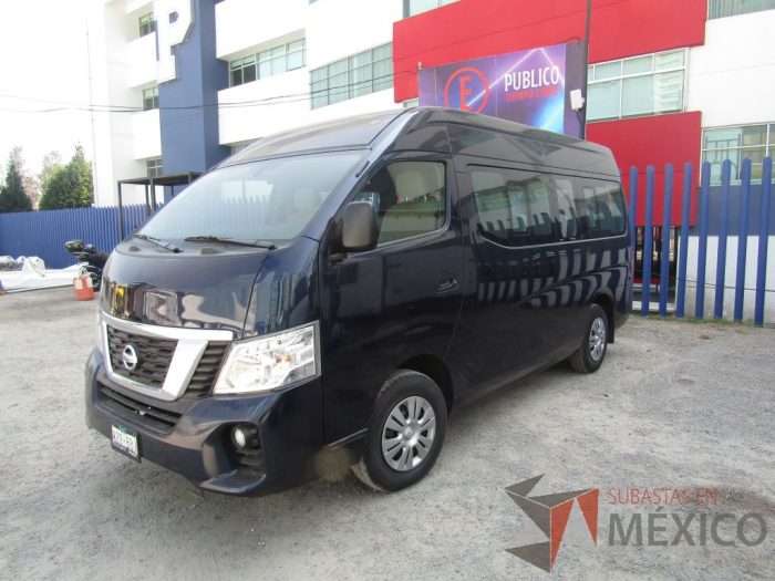 Lote 001 - NISSAN NV 350 URVAN 4 puertas, 15 plazas, 2019, KM 8,118, SEMINUEVA - Imagen 2
