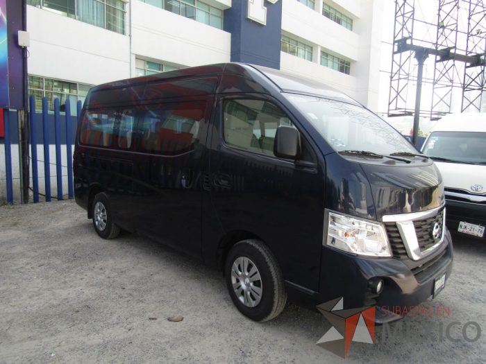 Lote 001 - NISSAN NV 350 URVAN 4 puertas, 15 plazas, 2019, KM 8,118, SEMINUEVA