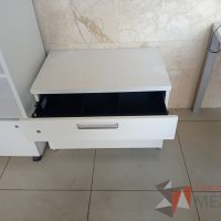 Lote 023 - Archivero horizontal de 2 cajones color blanco - Imagen 2