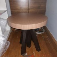 Lote 460 - 2 Bancos de madera