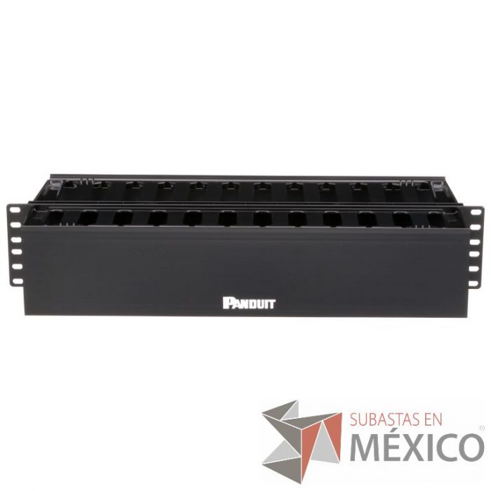 Lote 023 - 2 Organizadores de cables horizontal PANDUIT, Modelo: WMP1E (Nuevo)