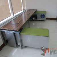 Lote 005 - Estación de trabajo para 2 personas con 2 credenzas - Imagen 15