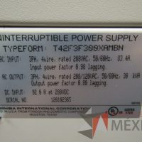 Lote 011 - UPS Toshiba 30 KVA, T42F3F300XAMBN - Imagen 10