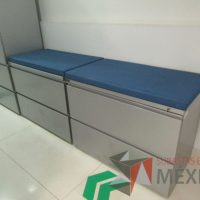 Lote 016 - Archivero horizontal de 2 cajones