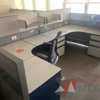 Lote 022 - Estación de trabajo para 5 personas con 8 archiveros de pedestal - Imagen 9