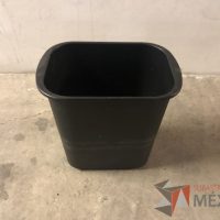 Lote 015 - 10 Botes de basura de plástico negro - Imagen 2
