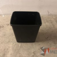 Lote 015 - 10 Botes de basura de plástico negro - Imagen 8