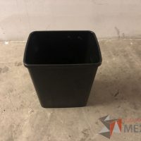 Lote 015 - 10 Botes de basura de plástico negro - Imagen 9