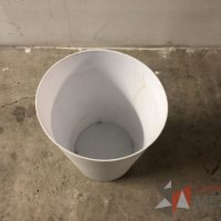 Lote 012 - 11 Botes de basura de plástico blanco - Imagen 12