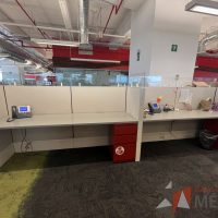 Lote 026 - Estación de trabajo para 9 personas incluye 9 Archiveros verticales - Haworth - Imagen 8