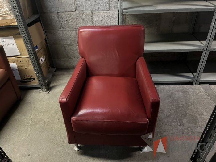 Lote 051 - 56 Sillones de 1 plaza tipo piel diferentes colores - Imagen 32