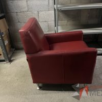 Lote 051 - 56 Sillones de 1 plaza tipo piel diferentes colores - Imagen 8