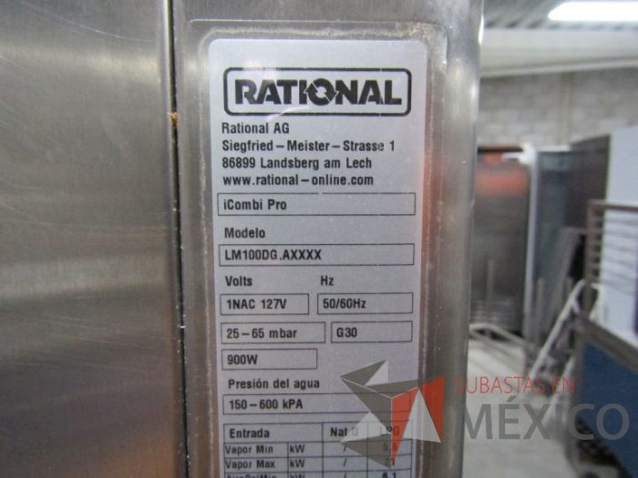 Lote 024 - Horno, RATIONAL - Imagen 29