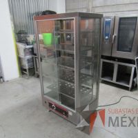 Lote 027 - Vitrina con 2 puertas corredizas de vidrio con 5 charolas - Imagen 6