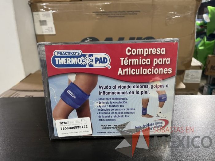 Lote 001 - 28 Compresas térmicas para articulaciones