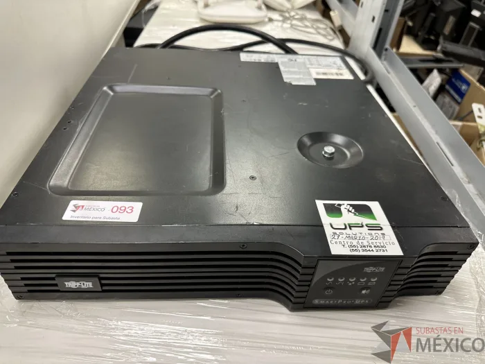 Lote 131 - UPS Tripp Lite SMART3000RM2U - Imagen 5