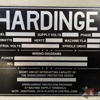 Lote 001 - Machining center Hardinge, Modelo: VMC 600 II con Transformador 30 KVA - Precio en USD - Imagen 9
