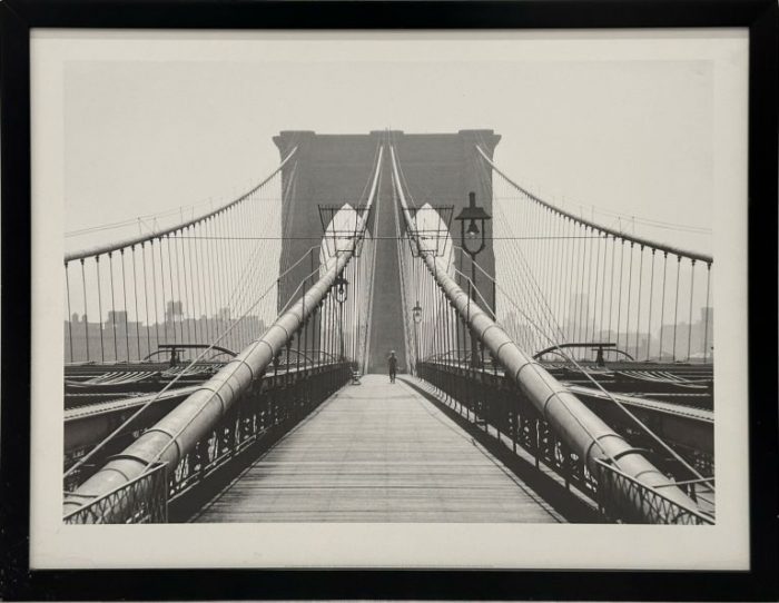 Lote 011 - Bedrich Grunzweig - Brooklyn Bridge 1963 - Poster