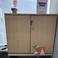 Lote 038 - Gabinete de 2 puertas y con 1 entrepaño