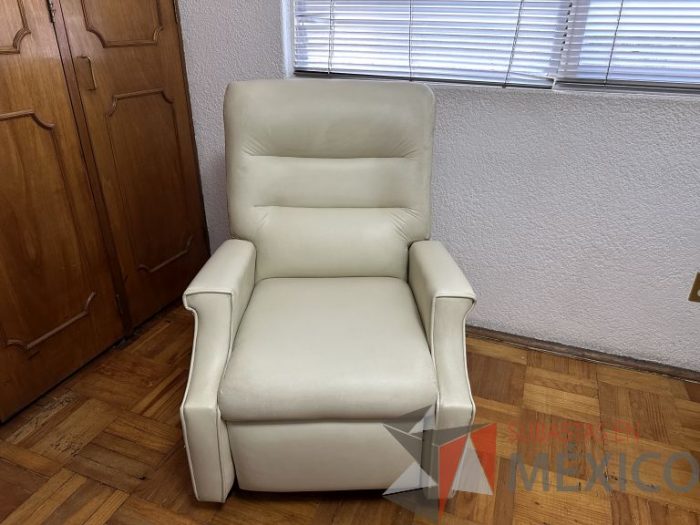 Lote 004 - Sillón de 1 plaza en piel