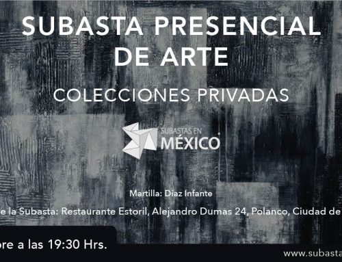 Subasta Presencial de Arte 16 de octubre 2024