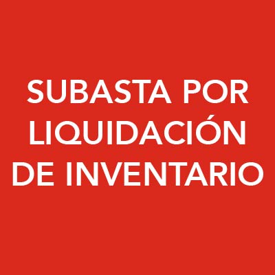 2a Subasta de Bienes Diversos - Nuevos - Liquidación de Inventario