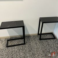 Lote 034 - Mesa de servicio con estructura metálica - Imagen 2