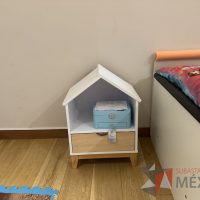 Lote 005 - Cama individual para niño con buró en forma de casa con 1 cajón - Imagen 5