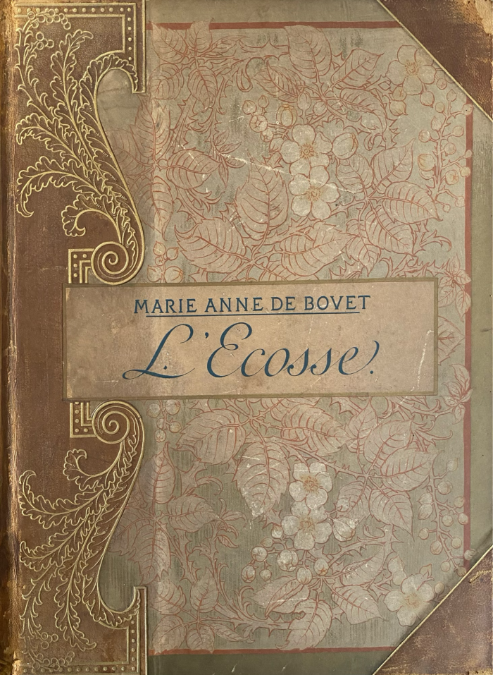 Lote 004 - L'Ecosse. Libro ilustrado con 167 grabados xilográficos, estampados en relieve