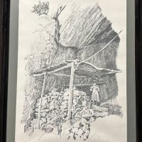 Lote 071 - Amaya - Tarahumara, 1988 - Estampa litográfica, estampación en plano, procedimiento técnico de litografía. 8/25 - Imagen 2