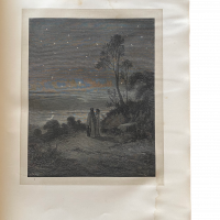Lote 021 - L'Enfer de Dante Alighieri. Libro ilustrado con 134 grabados xilográficos, estampados en relieve, por Gustave Doré. - Imagen 2