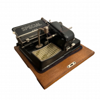 Lote 008 - Máquina de escribir Special AEG - Imagen 2
